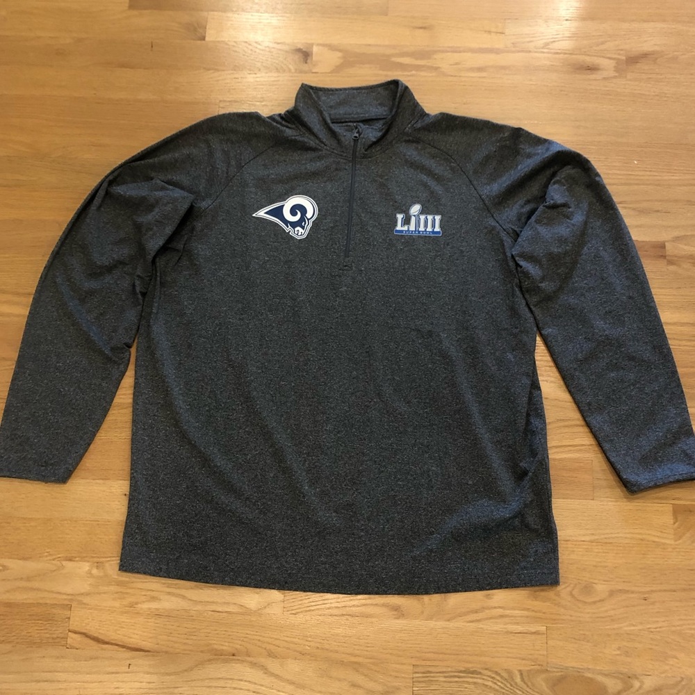 LA Rams Super Bowl LIII Quarter Zip